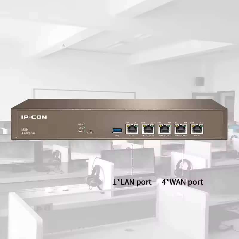 IP-COM M30 Gigabites WiFi Router és AC Vezérlő 1000 Mbps Sebességgel, 4 ...
